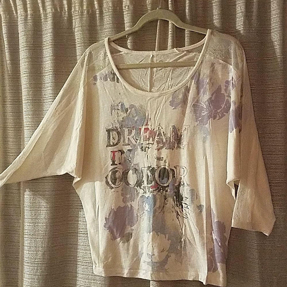 "Dream in Color" 3/4 Sleeve Tee